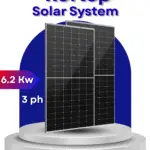 6.2 KW Rooftop solar system 3ph